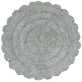 ΣΤΡΟΓΓΥΛΟ ΧΑΛΑΚΙ ΜΠΑΝΙΟΥ Δ60cm DAS HOME - BATHMATS 0632