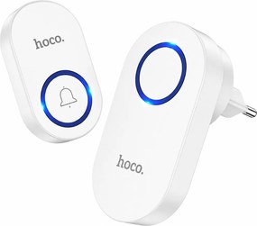 Κουδούνι Πόρτας Hoco HI25 με Ακτίνα 20m και 60 Επιλογές Ήχου Λευκό