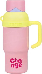 Φορητό παγούρι-θερμός - 750ml - 413326 - Pink