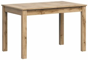 Τραπέζι Boston 481, Wotan δρυς, 75x75x120cm, 29 kg, Επιμήκυνση, Πλαστικοποιημένη μοριοσανίδα | Epipla1.gr