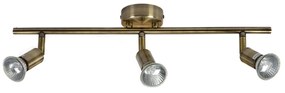 Σποτ Τρίφωτο Homelighting Saba 77-4449 Bronze
