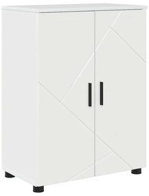 vidaXL Σετ Επίπλων Μπάνιου 4 pcs Γυαλιστερό λευκό 61 x 35 x 64 εκ.