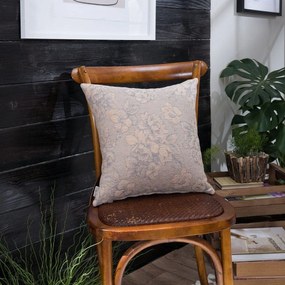 Μαξιλαροθήκη Διακοσμητική Florida 14 Somon-Grey Teoran 43X43 Acrylic,Cotton,Polyester