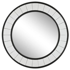 Μόνιμος καθρέφτης Home ESPRIT Μαύρο 88 x 5 x 88 cm