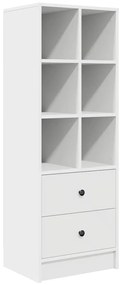 vidaXL Γραφείο με αποθηκευτικό χώρο 2 pcs Λευκό 90 x 40 x 76 εκ.