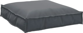 vidaXL Μαξιλάρι Ύφασμα Όξφορντ Ανθρακί 70 x 70 x 12 cm