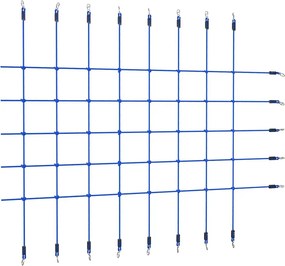 vidaXL Δίχτυ Αναρρίχησης Μπλε 200 x 150 εκ.