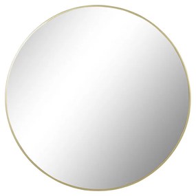 Τοίχο καθρέφτη DKD Home Decor Χρυσό Μέταλλο Καθρέφτης Σύγχρονη 120 x 2 x 120 cm