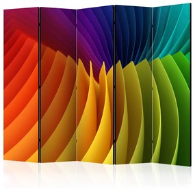 Διαχωριστικό με 5 τμήματα - Rainbow Wave II [Room Dividers] 225x172