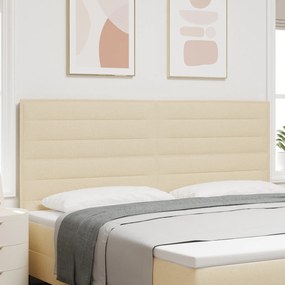 vidaXL LED Κεφαλάκι Σχεδίασης Γραμμών Κρεμ 100 εκ Ύφασμα