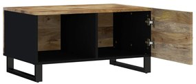 vidaXL Τραπεζάκι Σαλονιού 80x50x40 εκ. Μασίφ Ξύλο Μάνγκο &amp; Επεξ. Ξύλο