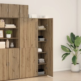 vidaXL Ψηλό Γραφείο από Δρυ 70x42.5x185 εκ. Επεξεργασμένο ξύλο