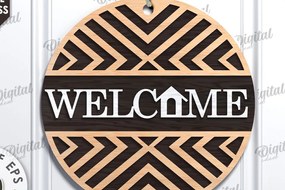 Σετ των 2 Intra απο ξύλο plywood 3mm-4mm πάχος – Ξύλινη πινακίδα υποδοχής με λέιζερ Δίασταση  20x20 cm INTRAFABR-112121665