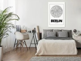 Πίνακας - Retro Berlin (1 Part) Vertical - 80x120