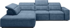 Γωνιακός καναπές Cenedra-Μπλε-Αριστερή