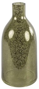 Βάζο Γυάλινο 013.788506 14x29cm Green Glass