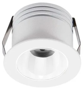 Σποτ Φωτιστικό Χωνευτό COB Led 3W 230V Δέσμη 25 Μοίρες 3000Κ Lumen-3-96325000-Λευκό 3-96325000