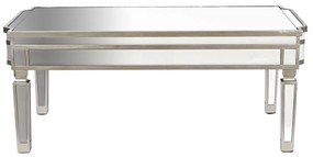Τραπεζάκι Καφέ Home ESPRIT Καθρέφτης Ξύλο MDF 108 x 61 x 44 cm