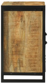 vidaXL Μονάδα Νιπτήρα 55x35x60 εκ. Μασίφ Ξύλο Ακατέργαστο Μάνγκο