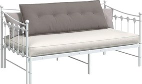 vidaXL Μαξιλάρι Πλάτης Taupe 140 x 19 x 50 εκ ύφασμα
