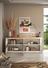 Έπιπλο Τηλεόρασης Ανθρακί Οξειδωμένο 121x43x57
