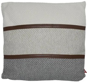 Διακοσμητικό Μαξιλάρι FL096 Fylliana Μπεζ - Γκρι 43x43x10εκ.