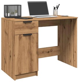 Γραφείο Αρτισιανή Δρυς 100x50x75 εκ. από Επεξεργασμένο Ξύλο