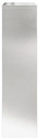 vidaXL Κουτί Ρίψης Πακέτων 44x22x82 cm Ανοξείδωτο Ατσάλι