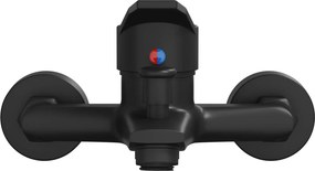 vidaXL Μίξερ ντους Μαύρο G 1 / 2 ίντσες