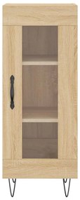 vidaXL Ντουλάπι Sonoma Δρυς 34,5x34x90 εκ. από Επεξεργασμένο Ξύλο