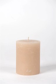 Cylindrical Candle RASTELI 13cm X Ø10cm Ρουστικ - Luz Your Senses 520.53-53