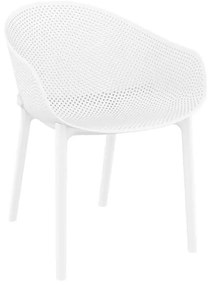 SIESTA SKY WHITE(Σ4)ΠΟΛΥΘΡΟΝΑ ΠΟΛ/ΝΙΟΥ 54X60X81εκ.20.0262