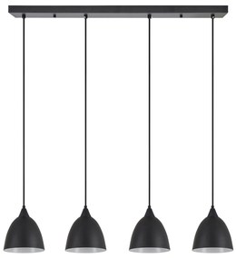 SE21-BL-B10-4BL-MS2 ADEPT PENDANT Black Metal Shade +