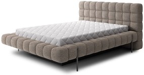 Επενδυμένο κρεβάτι Cloud-Kafe Anoixto-160 x 200 - 204.00Χ244.00Χ106.00cm