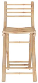 vidaXL Σετ Επίπλων Μπαρ 3 Τεμαχίων από Μπαμπού