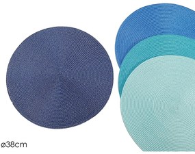 Σουπλά Πολύχρωμο Υφασμάτινο Φ38cm Σε 4 Χρώματα