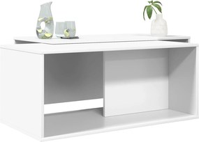 vidaXL Σετ Τραπεζιού Για Καφέ 2 pcs Λευκό 90 x 48 x 40 εκ