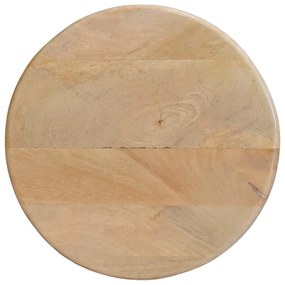 vidaXL Τραπεζάκια Καφέ Στερεών 3 pcs Μαύρο Στερεό ξύλο μάνγκο