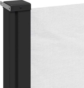 vidaXL Σκίαστρο Πλαϊνό Συρόμενο Λευκό 160 x 500 εκ.