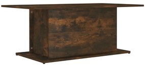 vidaXL Τραπεζάκι Σαλονιού Καπνιστή Δρυς 102x55,5x40 εκ. Επεξεργ. Ξύλο