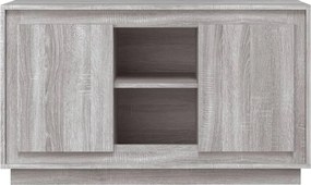 vidaXL Ντουλάπι Γκρι Sonoma 102x35x60 εκ. από Επεξεργασμένο Ξύλο