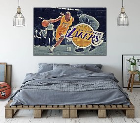 Πίνακας σε καμβά Lakers Kobe KNV1072 120cm x 180cm Μόνο για παραλαβή από το κατάστημα