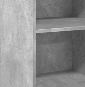 vidaXL Ντουλάπι Γκρι Σκυροδέματος 50x41x93 εκ. Επεξεργασμένο Ξύλο