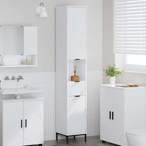 vidaXL Ντουλάπι Μπάνιου Λευκό 31,5 x 33 x 190 εκ.