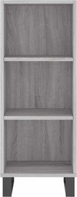 vidaXL Ντουλάπι Γκρι sonoma 34,5x32,5x90εκ. από Επεξεργασμένο Ξύλο
