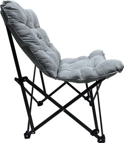 Καρέκλα Εξωτερικού Χώρου Πτυσσόμενη Spitishop Butterfly Grey