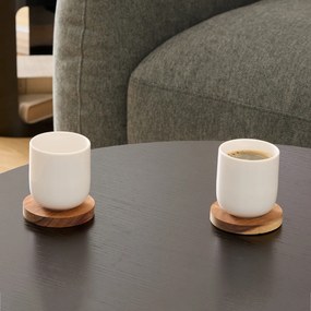 Φλυτζάνια Espresso 100ml & Πιατάκια (Σετ 8τμχ) S-D Elegance 207292