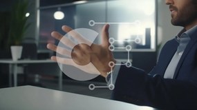 Intra Συλλεκτικό Ξύλινο Παζλ Plywood 4mm - Επιχειρηματική συζήτηση στο σύγχρονο γραφείο Σε Ξύλινο Κουτί - Διαστάσεις Puzzle: 10x10 cm – 25 κομμάτια