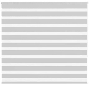 vidaXL Ζέβρα τυφλή Ανοιχτό Γκρι Πλάτος υφάσματος 150,9 εκ. Πολυεστέρας