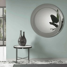Καθρέπτης Levi Φ120cm Smoke Capodarte Glass